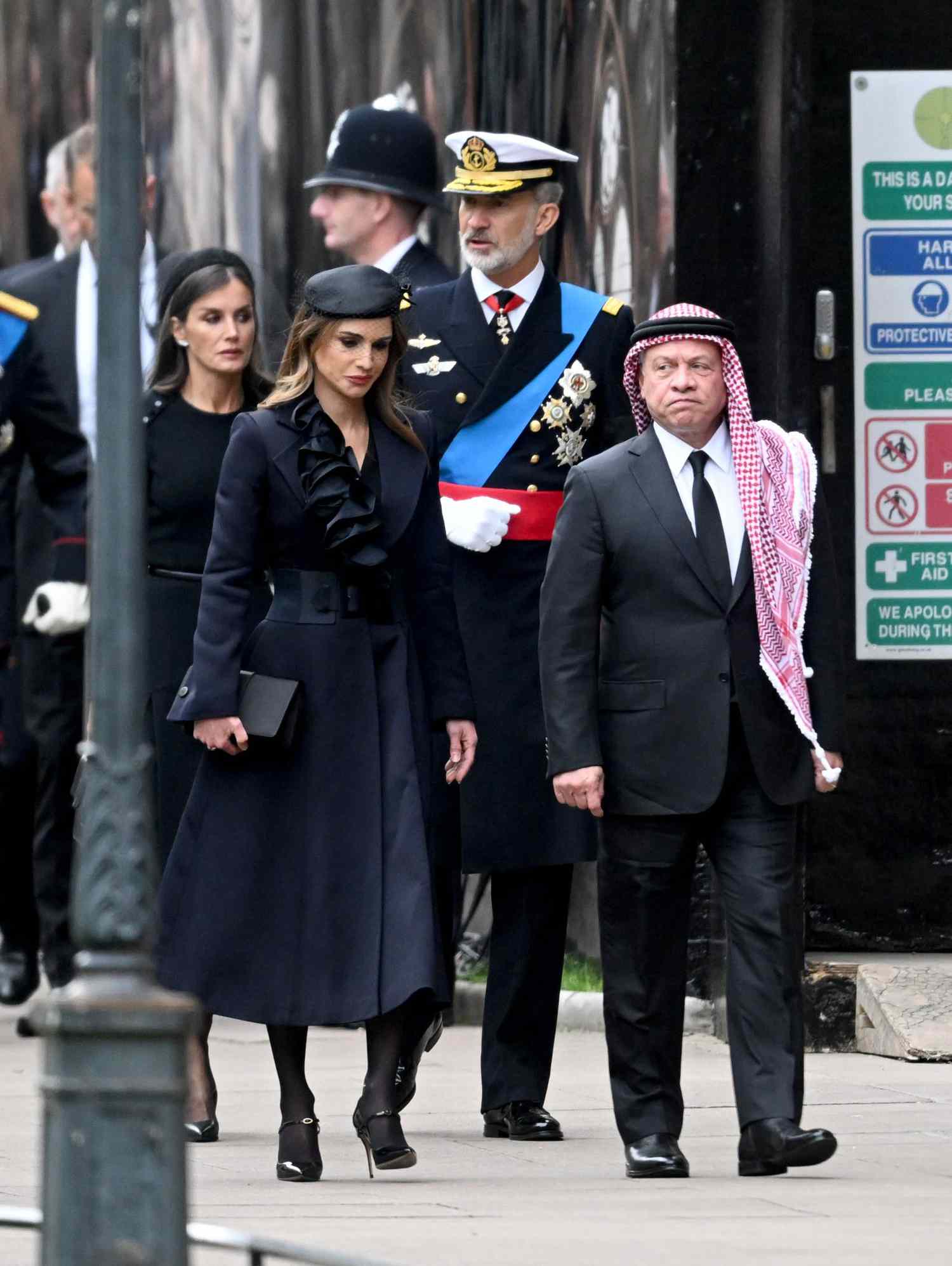 Rania y Abdullah II de Jordania