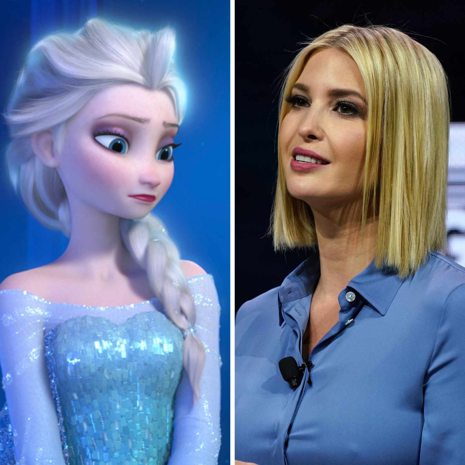 vestido que Ivanka Trump usó en la boda de su hermana ¡la comparan con Elsa the Frozen
