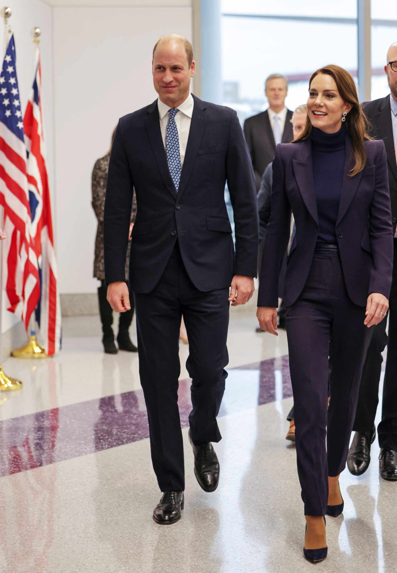 Prince William y Kate Middleton - The Prince And Princess Of Wales Visit Boston - Day 1