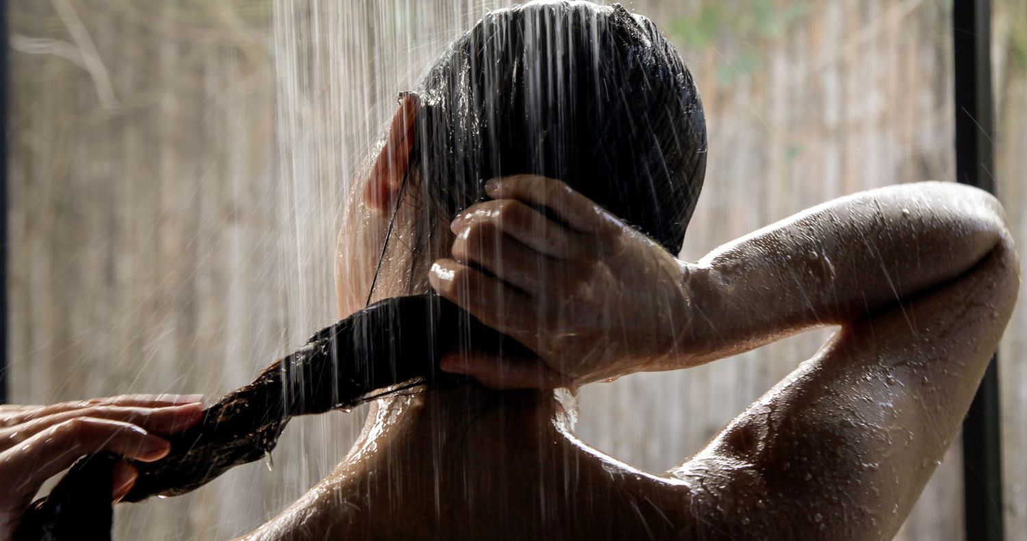 shower, hair care