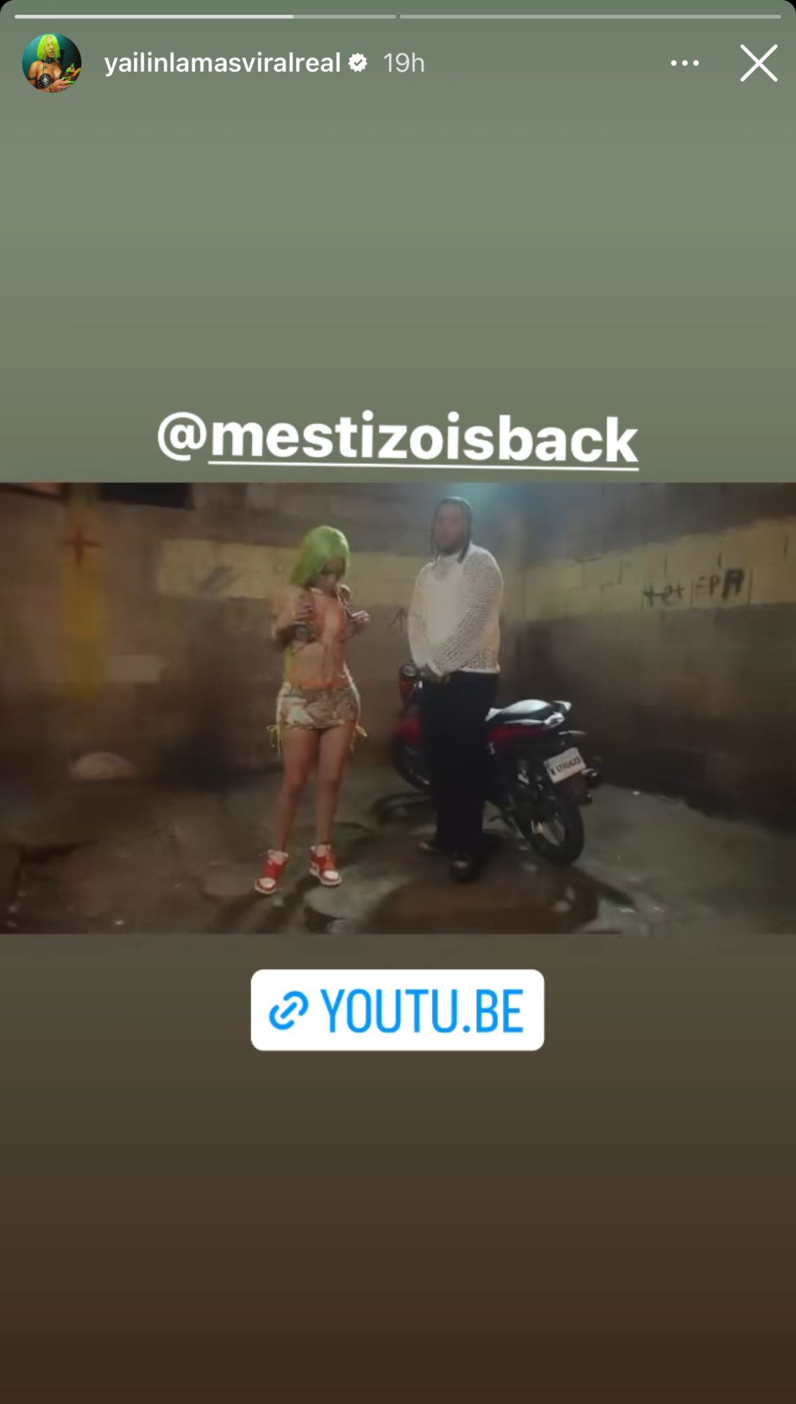 Yailin y Mestizo is back