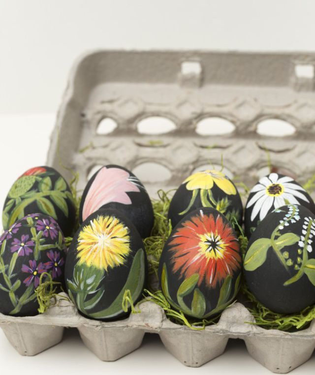 Botanical Easter Eggs