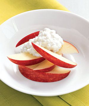 Cottage Cheese and Apples