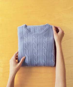 How to Fold a Sweater Step 4