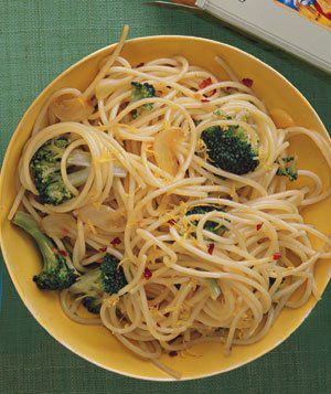 Kid-Friendly Spaghetti with Broccoli and Lemon Recipe 