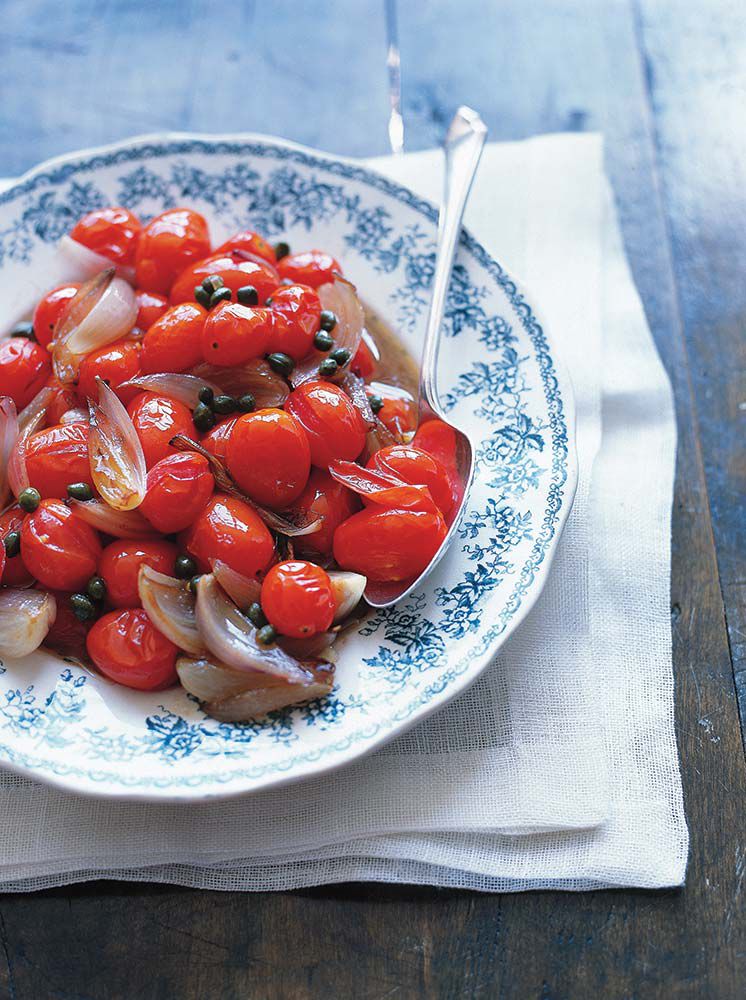 Sauteed Tomatoes and Shallots