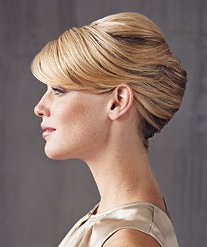French twist hairstyle