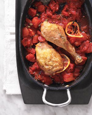 Chicken With Tomatoes and Thyme