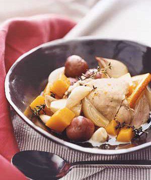 Slow-Cooker Orange Chicken With Potatoes 