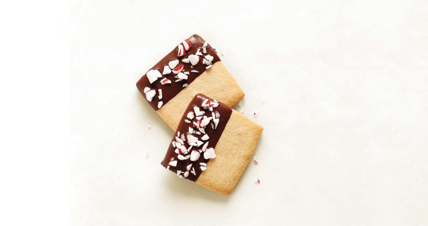 Chocolate-Peppermint Wafers