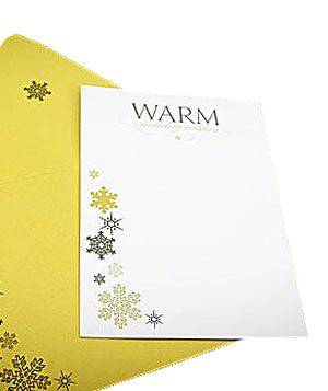Warm Holiday Wishes Card by Wiley Valentine