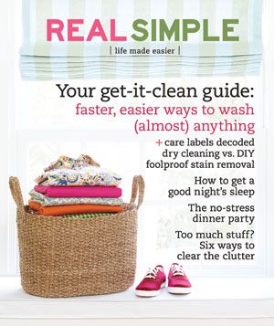 Real Simple Cover:  April 2008