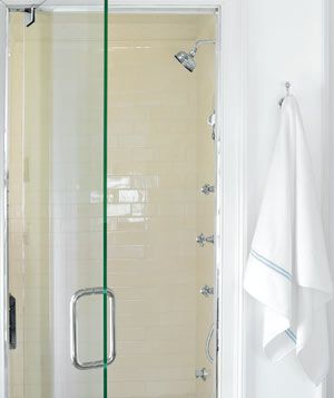 Clean the Shower Curtain or Doors