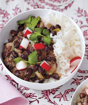 Cuban Black Beans and Rice 