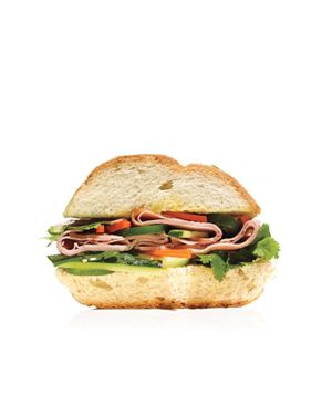 Ham Banh Mi Sandwich 