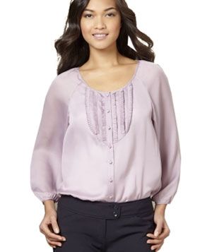 Front Yoke Blouse by The Limited