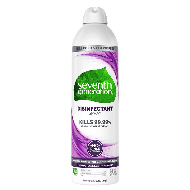 Green Cleaning Products: Seventh Generation Disinfectant Spray
