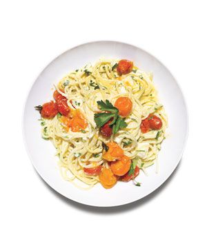 Spaghetti With Ricotta and Tomatoes
