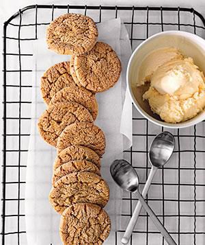 Gingersnaps With Crystallized Ginger