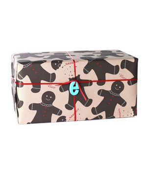 Gingerbread Men Wrapping Paper