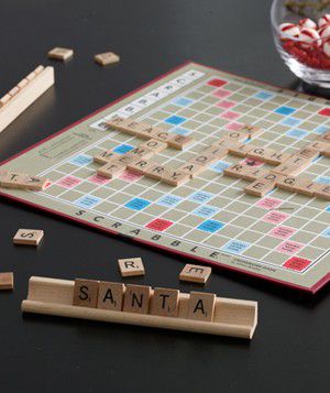 Christmas decoration ideas - Scrabble game