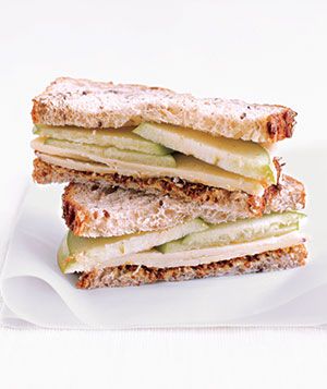 Cheddar and Apple Sandwich