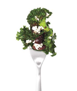 Kale, Broccoli, and Feta Sauté