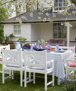 Dining Set on the Lawn