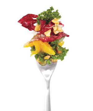Kale, Radicchio, and Orange Salad