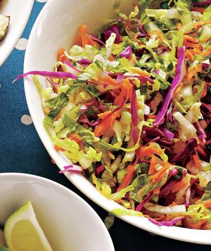 Sweet and Tangy Romaine Slaw
