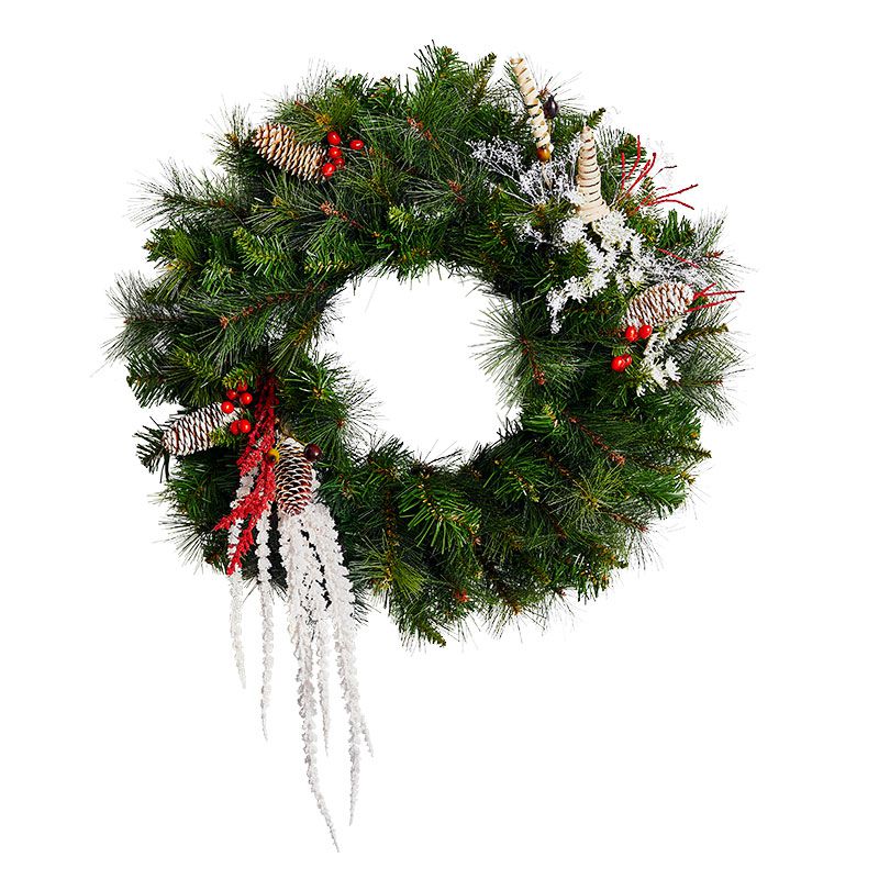 Christmas Wreath Ideas: Cool & Wintry