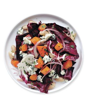 Carrot, Bean, and Radicchio Salad 