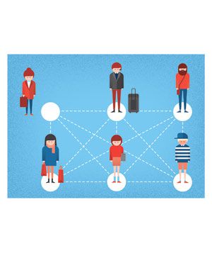 Illo: people connections