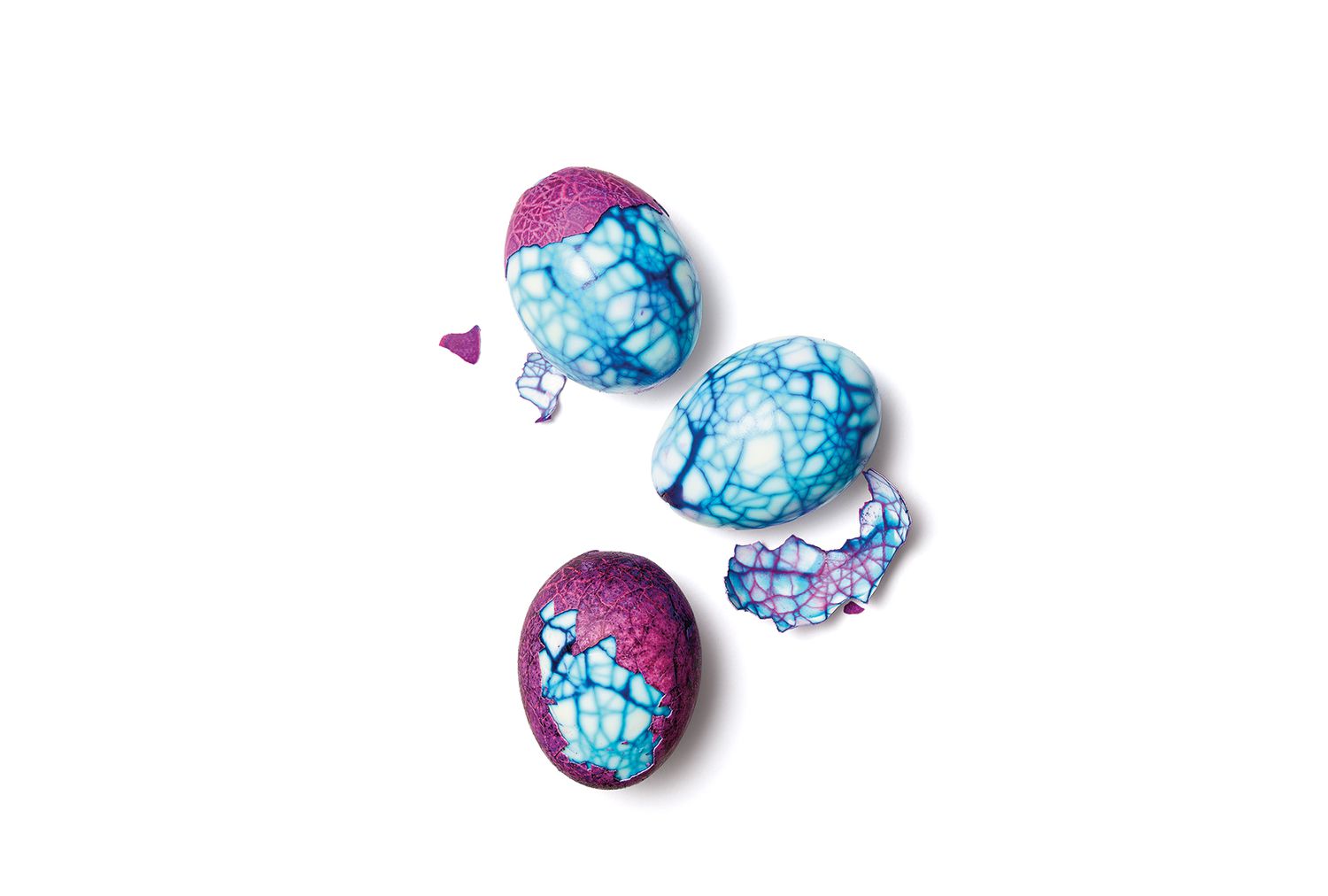 Easter egg ideas - Cracked easter eggs