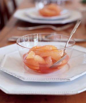 Grapefruit-Campari Compote 
