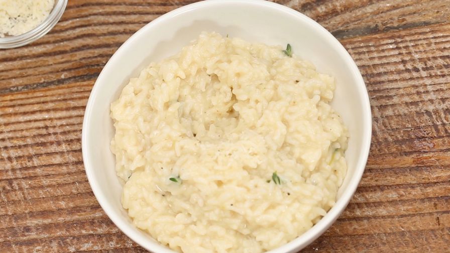 Bowl of risotto