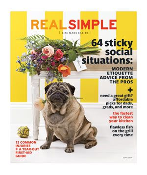 Real Simple June 2014 Cover