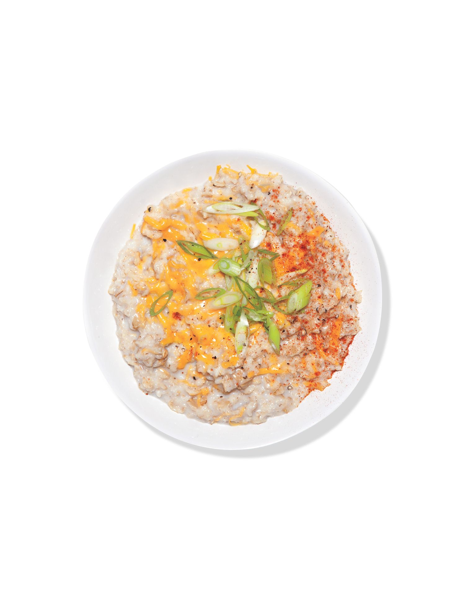 Oatmeal with Cheddar and Scallion (new)