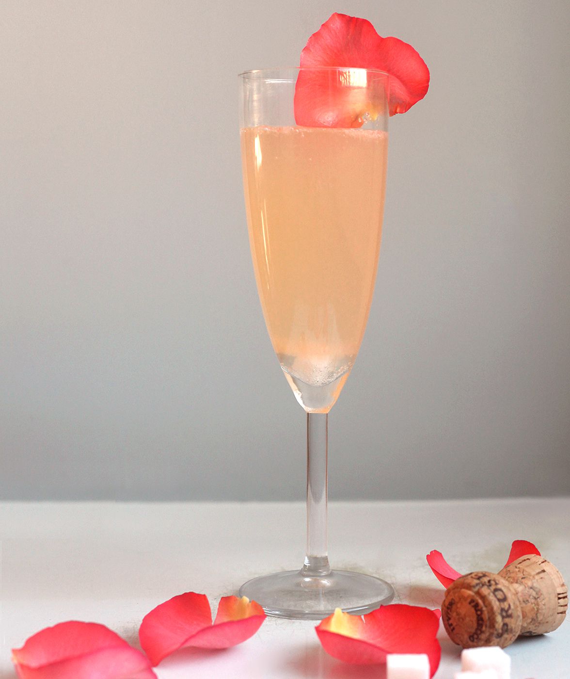 Sparkling Rose Cocktail