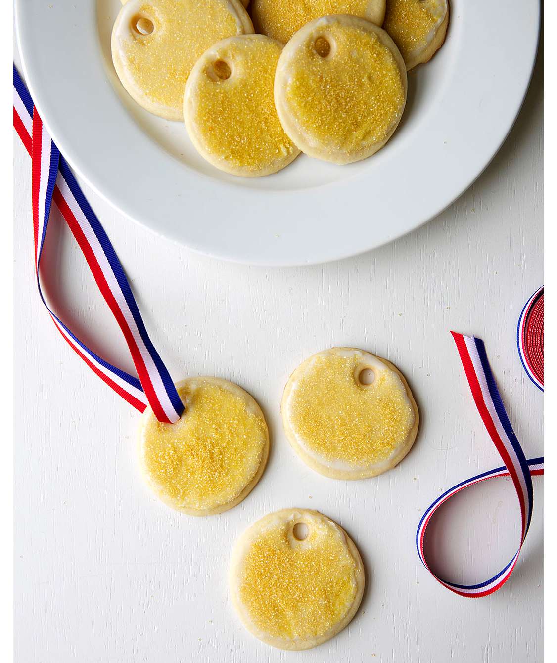 Gold Medal Olympics Cookies 