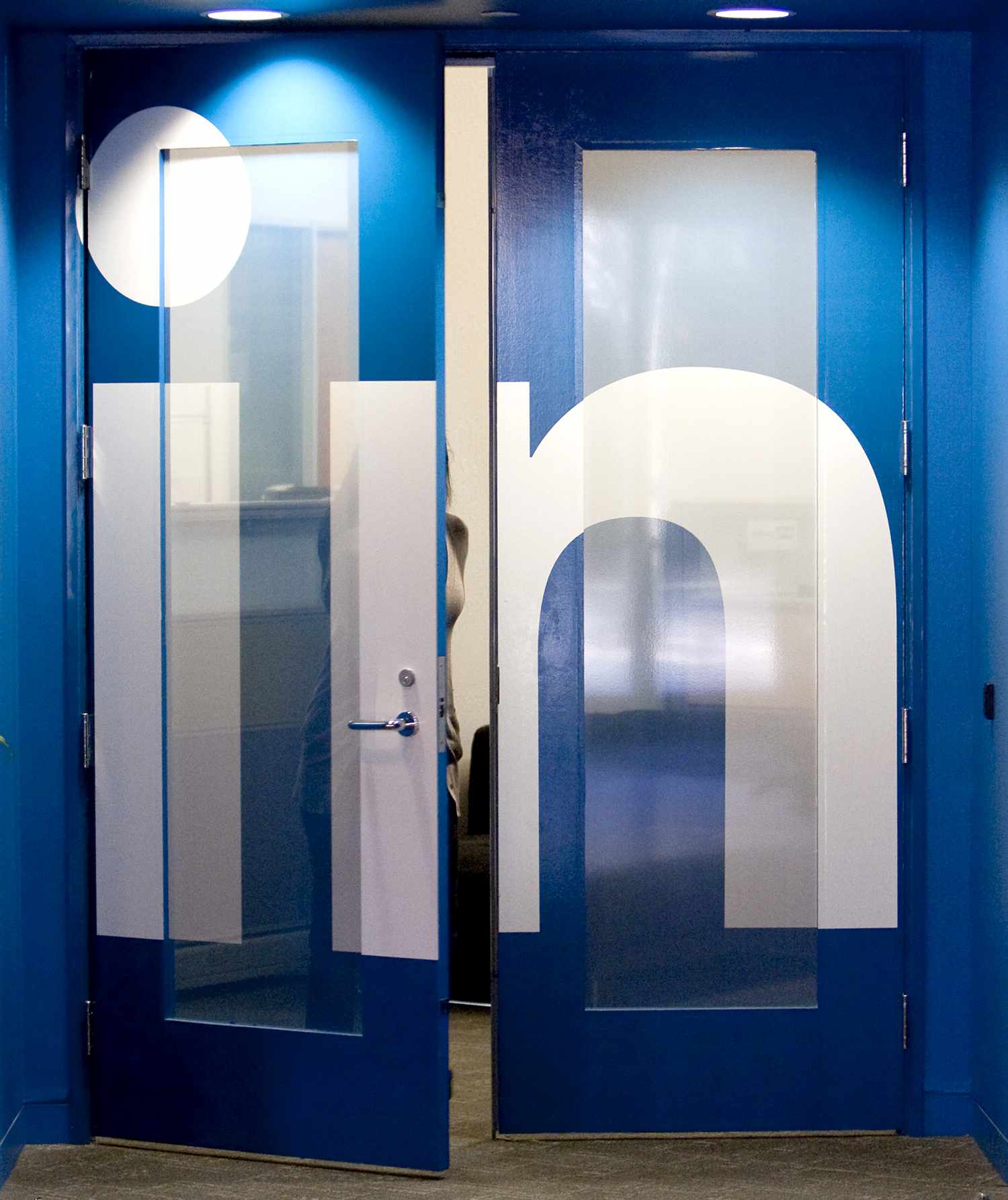 LinkedIn doors
