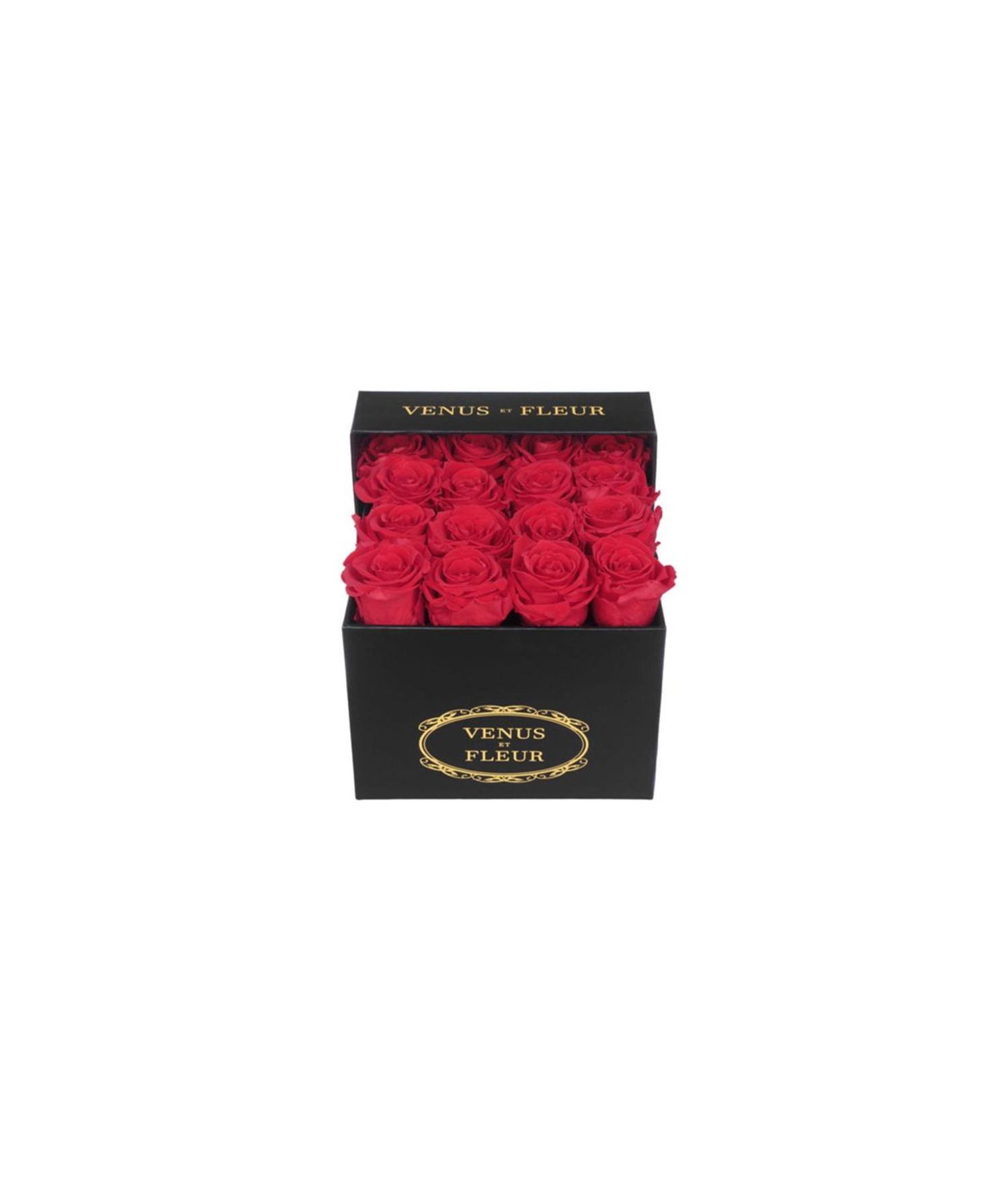 Red Eternity Roses in a Box