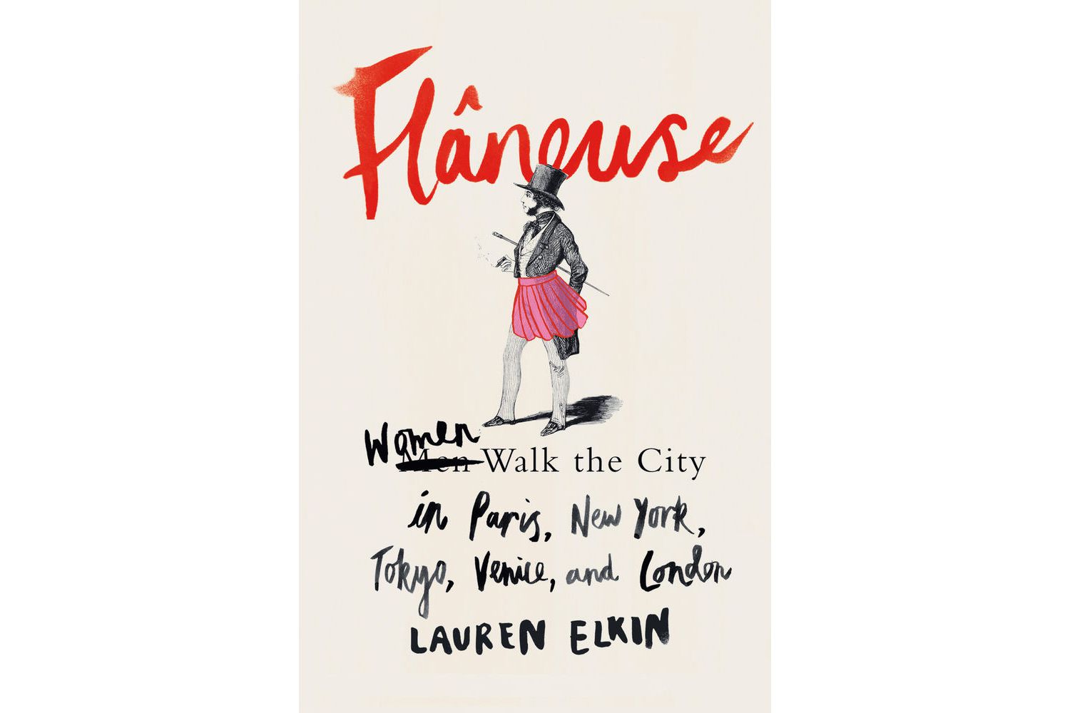 Cover of Flâneuse, by Lauren Elkin