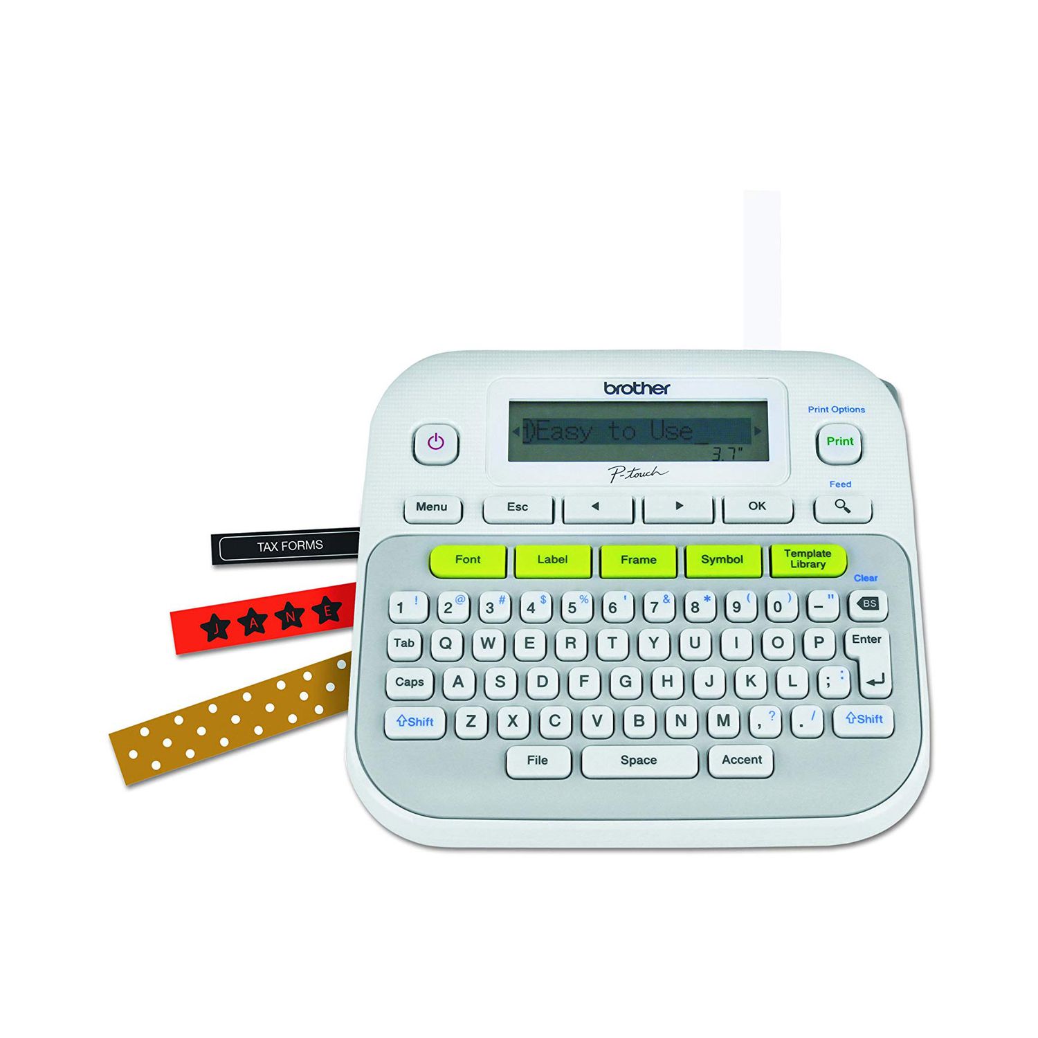 Brother P-Touch Easy-to-Use Label Maker