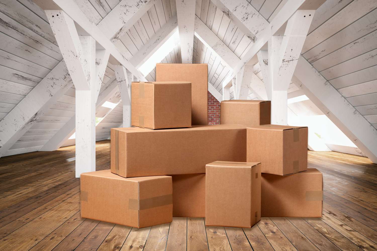 7 Things You Should Never Store in the Attic, boxes in attic