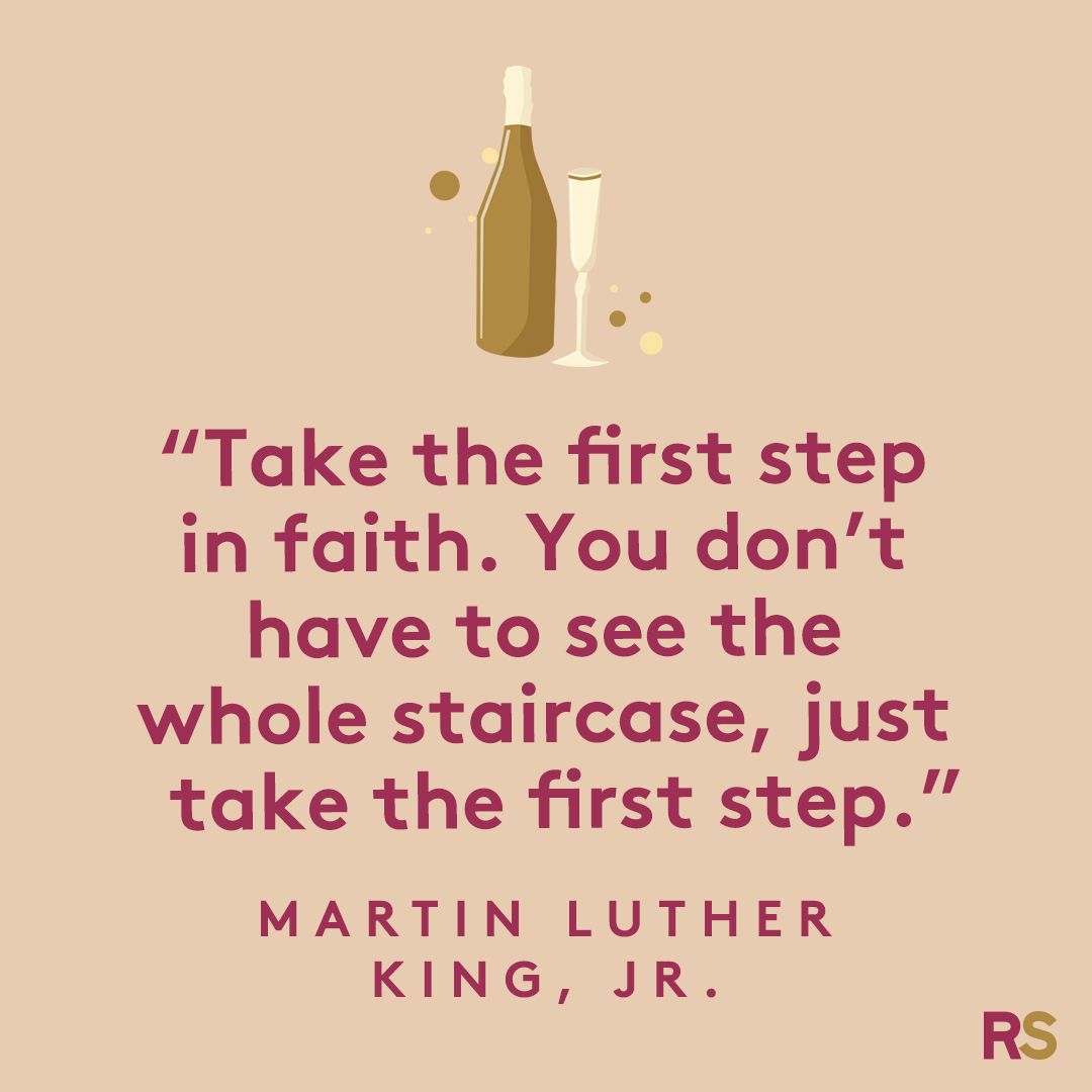 New Year's Quotes: inspirational, funny, happy New Year's Eve quotes - Martin Luther King, Jr.
