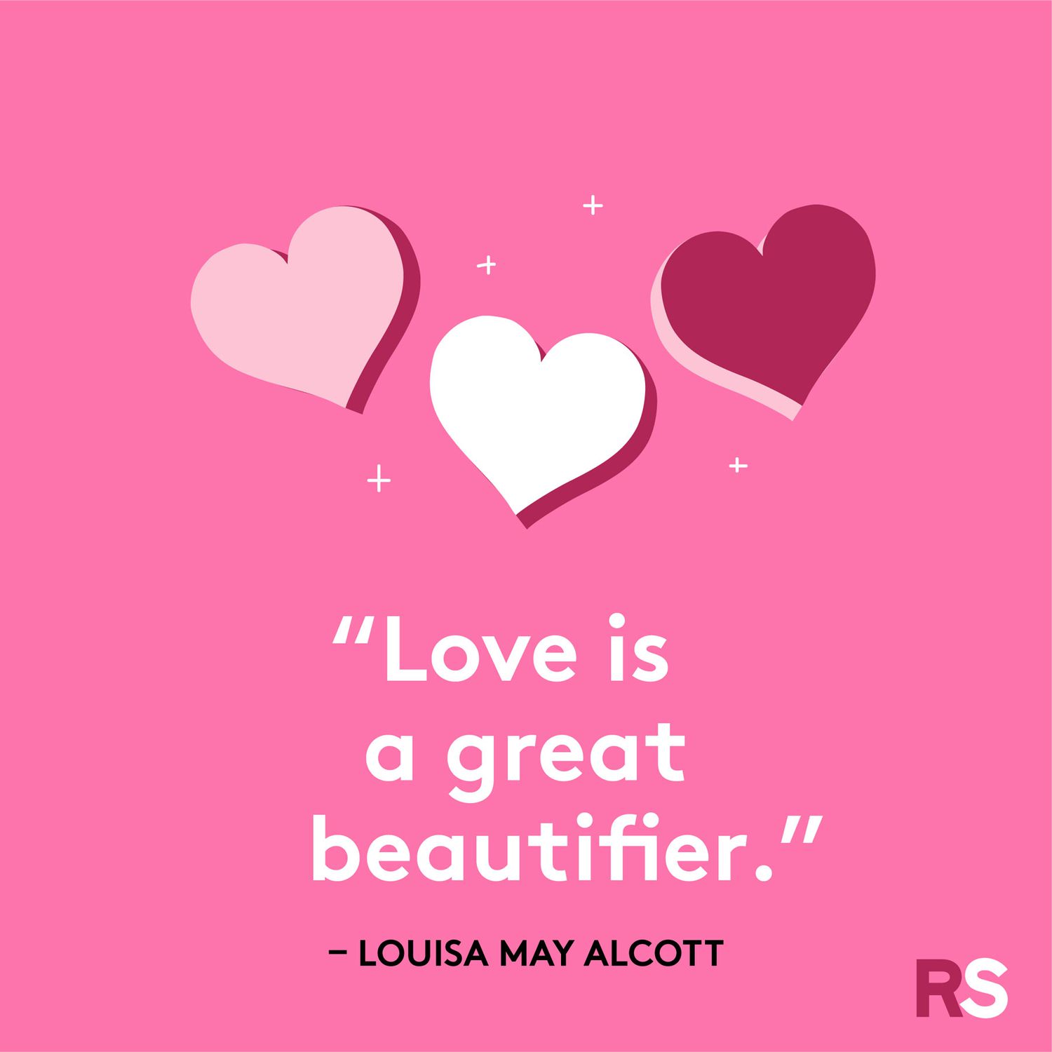 ...love is a great beautifier.