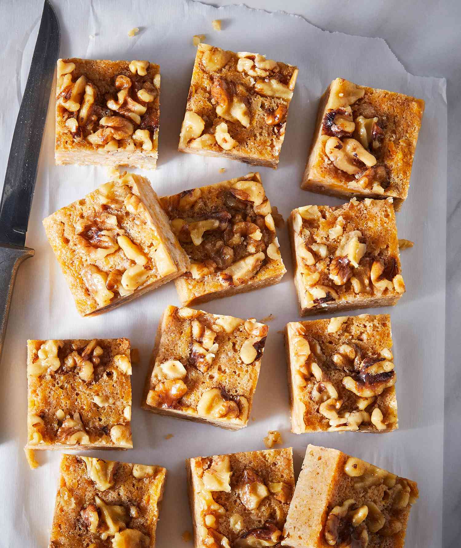 Healthy Desserts Recipes: Butternut Blondies With Maple Walnuts