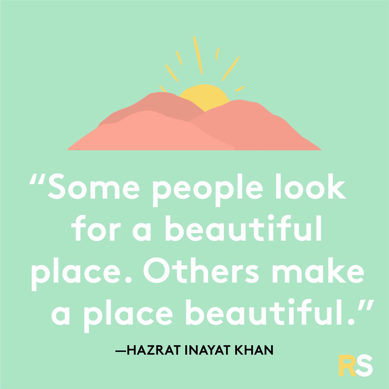 Positive motivating quotes, captions, messages – Hazrat Inayat Khan quote