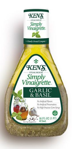 Ken’s Simply Vinaigrette Garlic & Basil Dressing